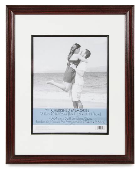 Darice Cherry Frame 16 X 20 With 11 X 14 Mat